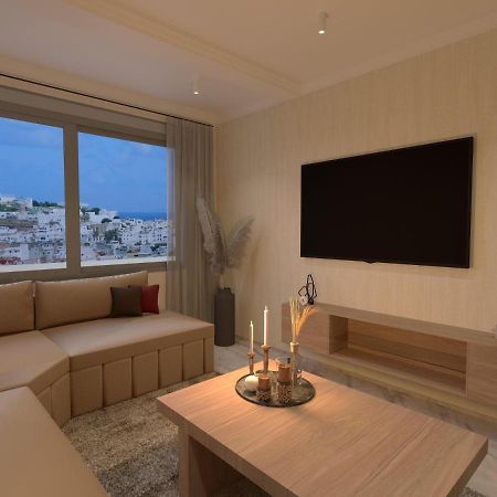 Appartement De Luxe, Vue Kasbah De Tanger Et Mer 外观 照片